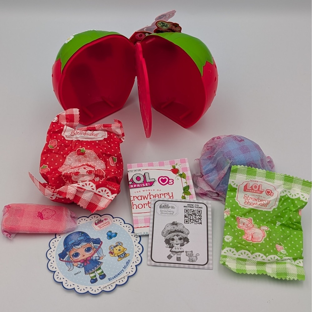 LOL Surprise Loves Strawberry Shortcake Blueberry Muffin STR-006 Sealed Packages